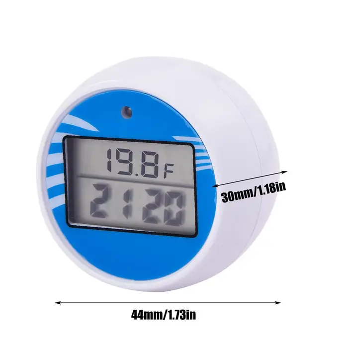 Thermomètres de bain de glace flottants étanches, thermomètres d'eau numériques, bain de glace, plon
