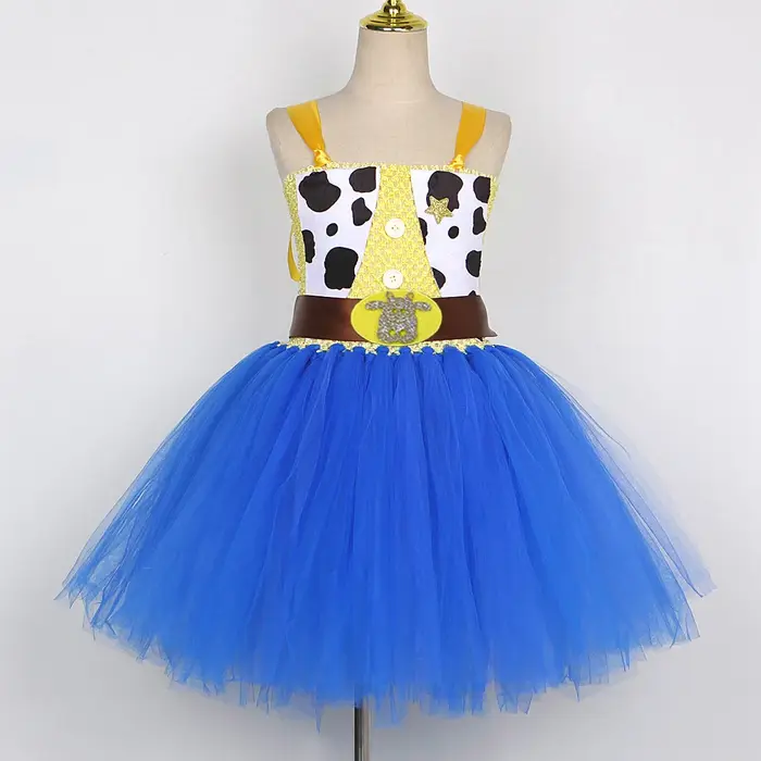 Costumes de cowgirl Woody pour filles, costumes de princesse Jessie, tenues de Noël et d'Halloween p