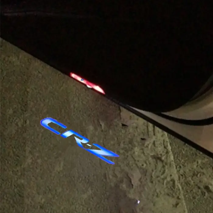 2 pièces lumière LED voiture porte budgétaire emblème fantôme ombre lampe accessoires pour Honda CR-
