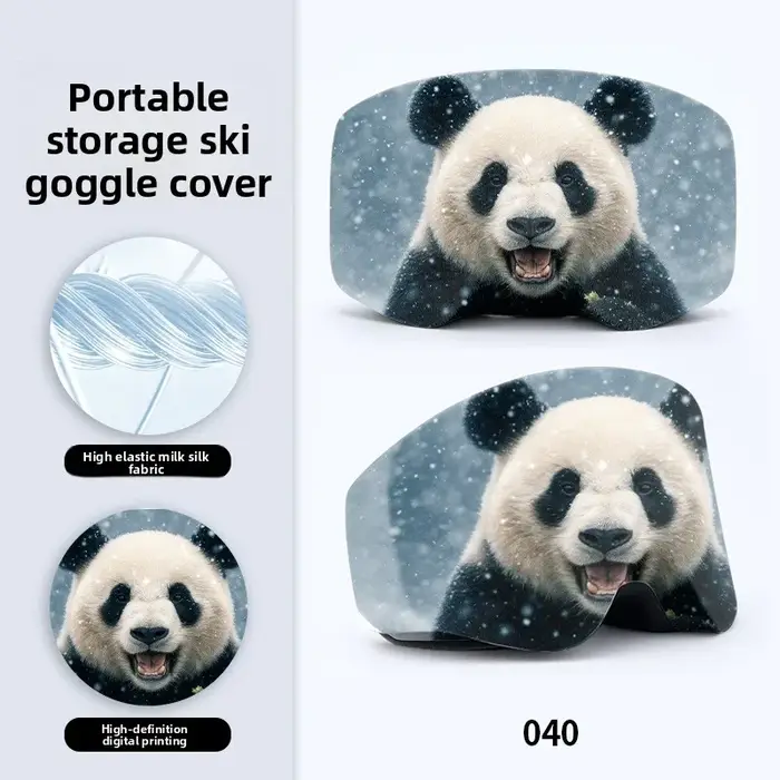 Housse de protection pour lunettes de Ski, anti-rayures, pour lunettes de snowboard, élastique, pour