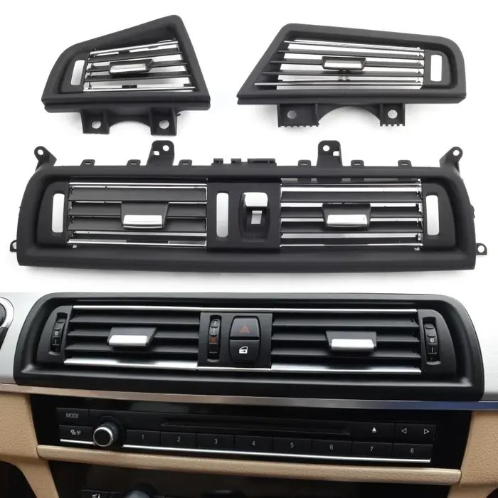 Grille de ventilation de climatisation centrale de voiture, panneau de sortie haut de gamme pour BMW