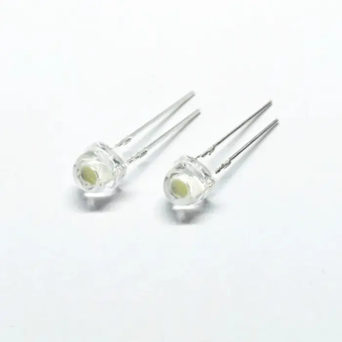 5V 12v LED 5mm 3mm perle SMD f5 f3 chapeau lampe ronde diodes dip USB voiture lumière blanc rouge ve