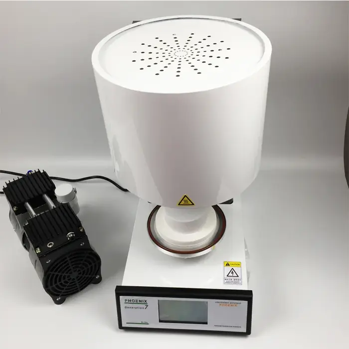 Four en porcelaine sous vide dentaire, équipement de laboratoire dentaire, prix d'usine, four en cér