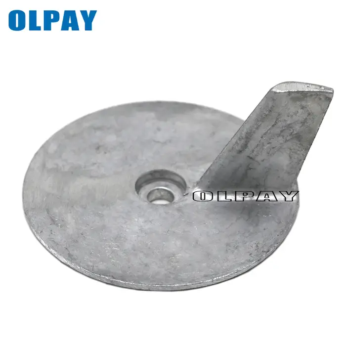 Anode de garniture d'onglet 664-45371-00 pour moteur de bateau Yamaha 20HP 25HP 30HP 40HP 45HP 50HP 