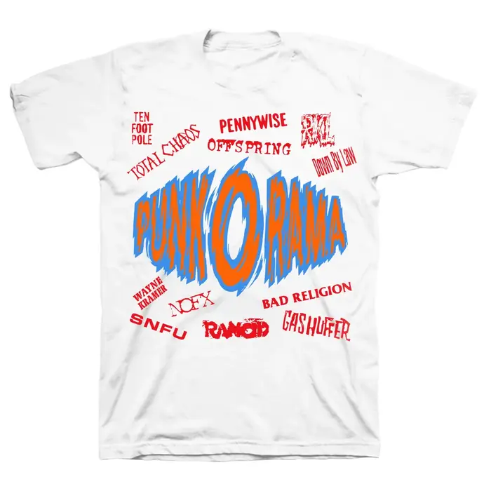 T-shirt en coton unisexe 2026 Rock Punk O Rama Graphic pour homme et femme, style streetwear vintage