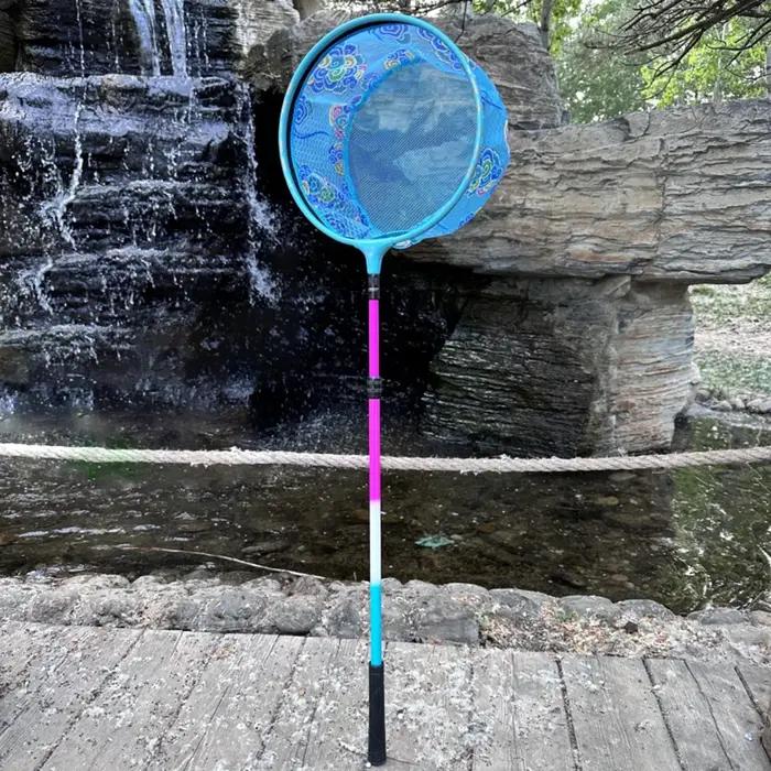 Épuisette de pêche portable