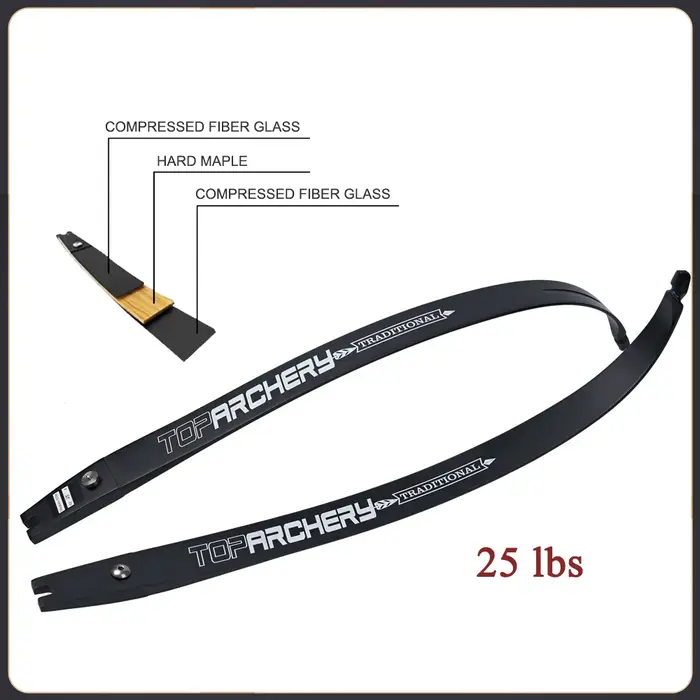 Toparchery – membres d'arc ILF 25-60lb, épaule d'arc Recurve, ILF américain, accessoire de tir à la 