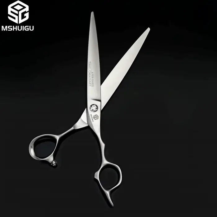 MSHUIGU VG10 ciseaux à cheveux professionnels en acier finition mate 6/6.5/7 pouces cisailles fines 