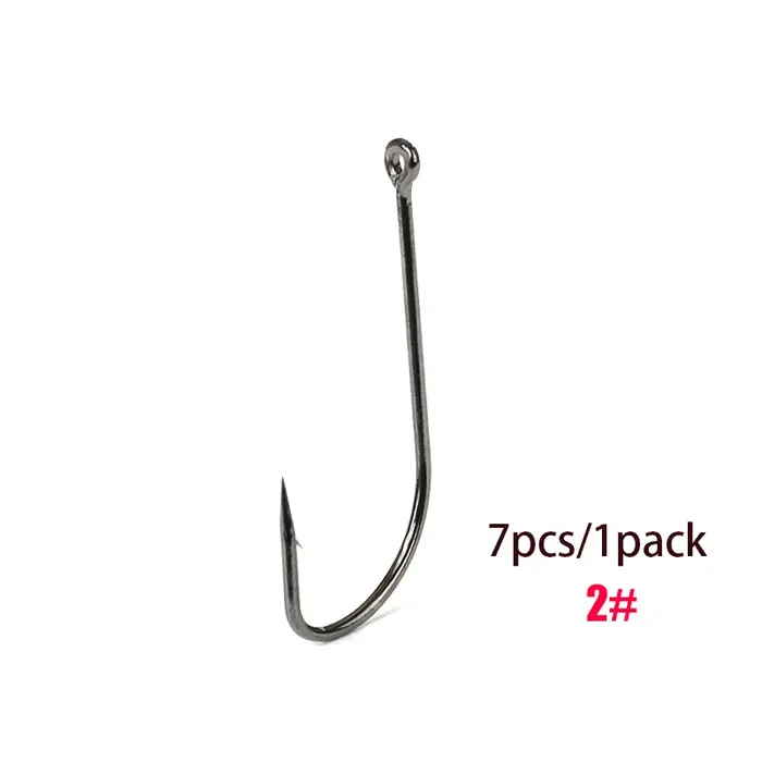 Gamakatsu F314 hameçons de pêche crochet de pêche à l'aiguille fait à la main avec de grands yeux ba