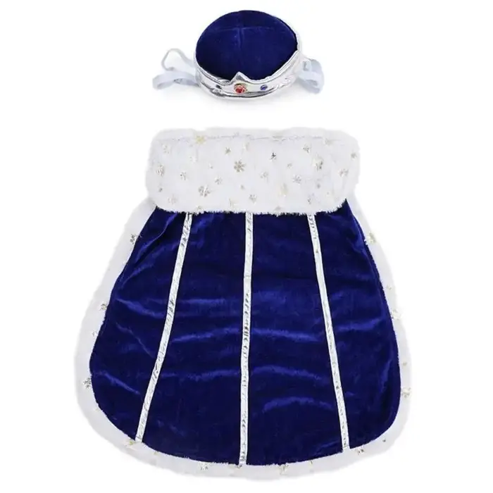 Ensemble vêtements populaires pour chiens 652F, chapeau couronne, Costume pour animaux compagnie fac