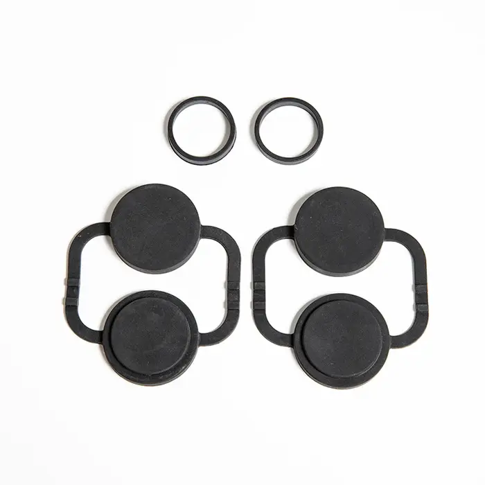 Accessoires d'équipement tactique, couvercle en caoutchouc pour lentille, housse de protection pour 