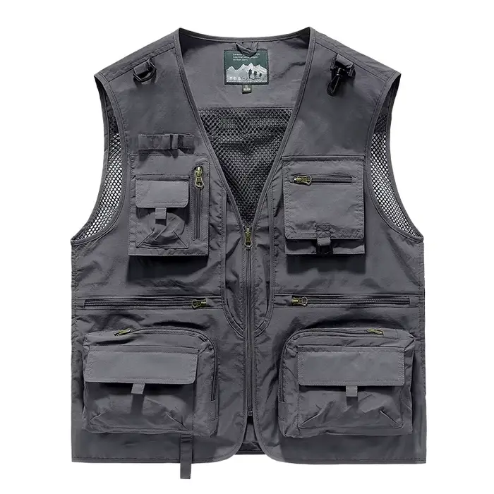 FGKKS – gilet multi-poches pour hommes