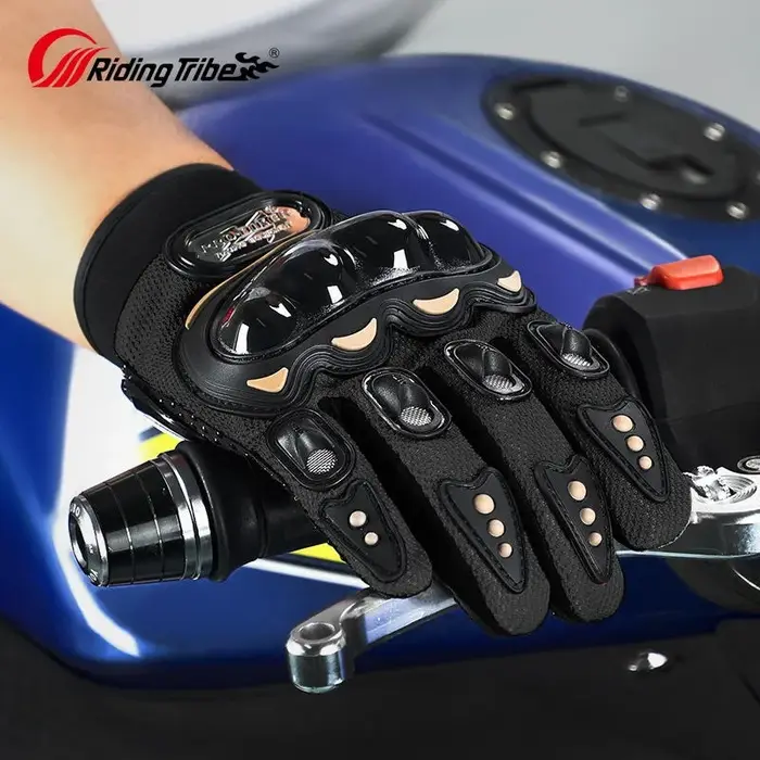 Gants de course de moto Knight, gants de cyclisme avec équipement de protection pour honda Kawasaki 