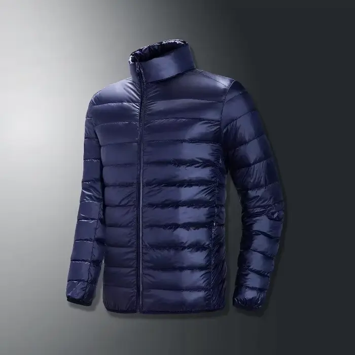 Automne et hiver ultra léger hommes doudoune d'oie blanche hommes à la mode décontracté portable lég