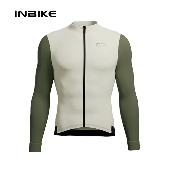 INBIKE hiver vestes de cyclisme pour hommes thermique polaire vélo maillot pour temps froid équitati