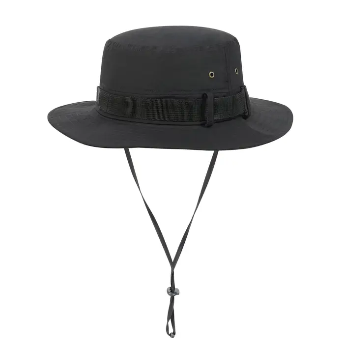 BOTVELA Chapeau seau imperméable avec mentonnière Chapeau Boonie pliable à séchage rapide Chapeau Sa
