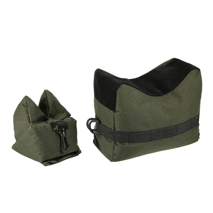Sac de tir tactique avant-arrière pour armes à feu, support de sac de sable non rempli, pochette de 
