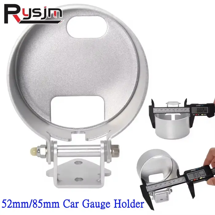 Support de jauge de voiture HD 52mm / 85mm, dosette de compteur de voiture universelle pour support 