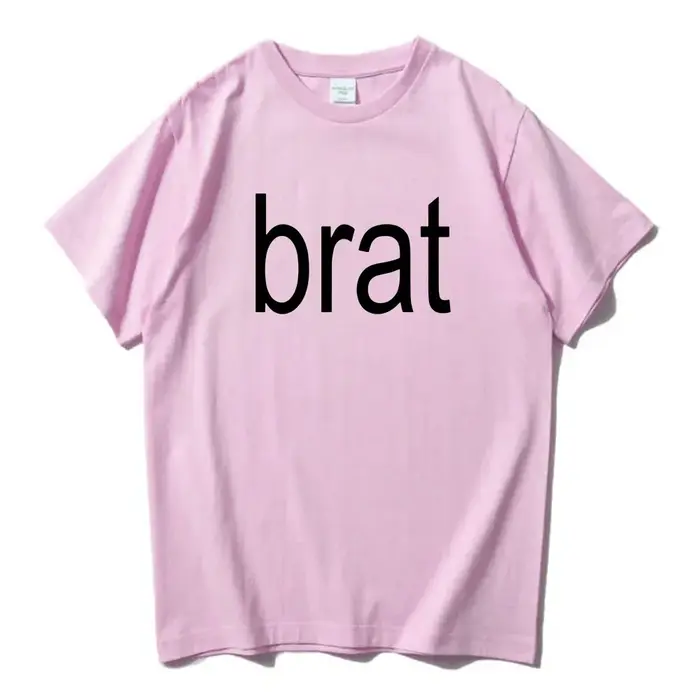 Charmovies-Économie Shygirl pour hommes et femmes, XCX avec invité spécial, Album Brat, Vêtements rétro, Streetwear esthétique unisexe, Économie en coton