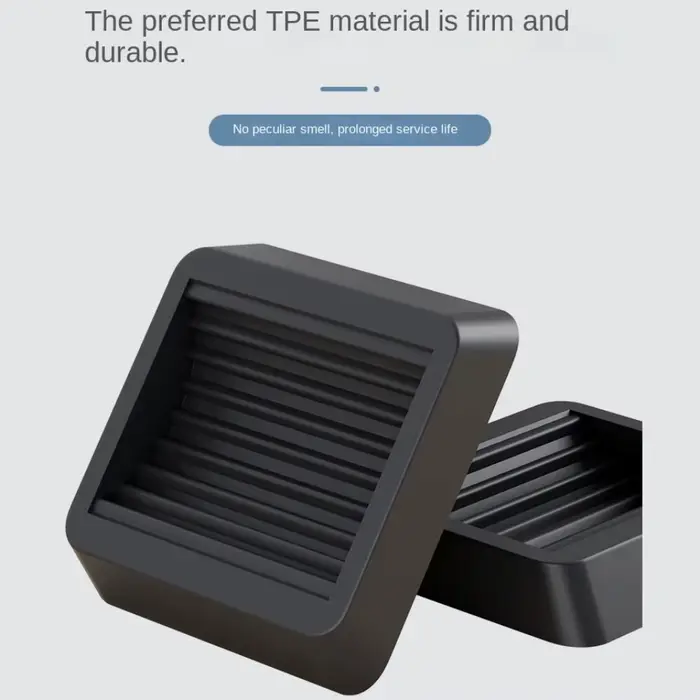Coussinets de fixation pour meubles et chaises de bureau, Anti-Vibration, antidérapants, tapis de pi