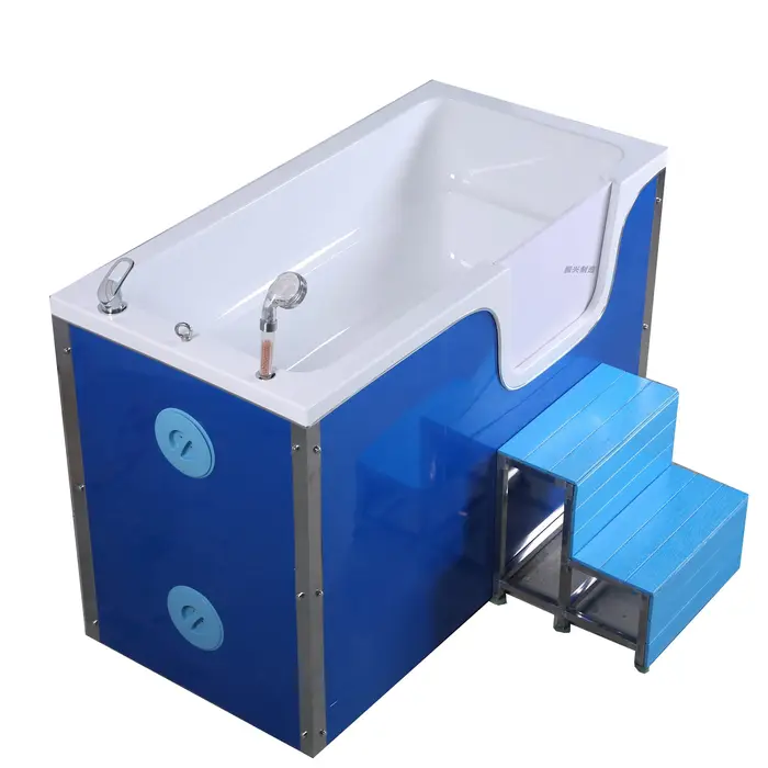 Baignoire pour chien en acrylique pour magasins d'animaux