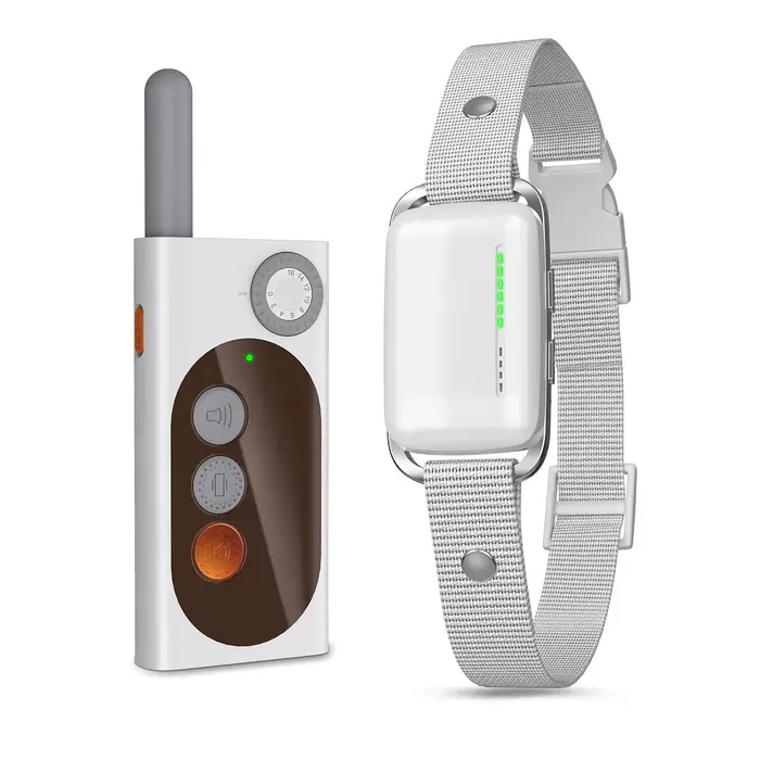 Collier de dressage pour chien télécommandé, aide à l'entraînement anti-aboiement étanche avec plusi