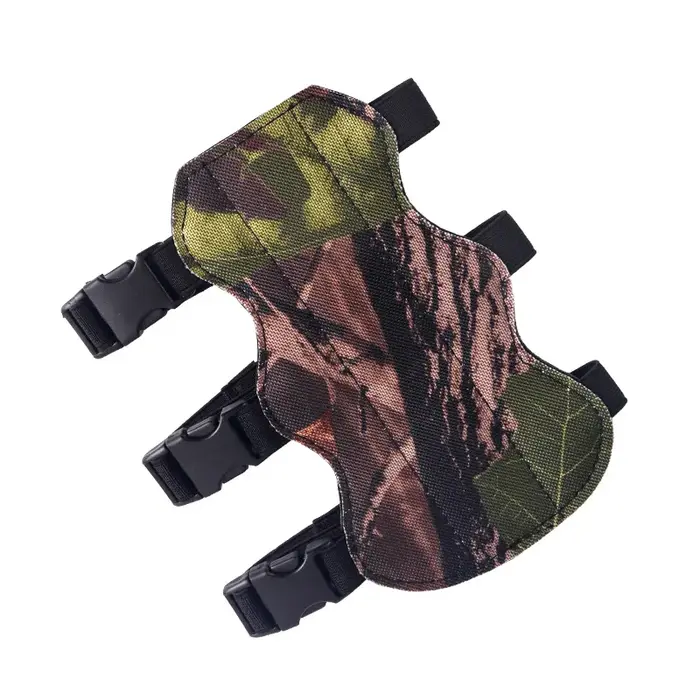2 pièces Garde-bras réglable pour tir à l'arc, camouflage, protection pour la chasse, accessoires de