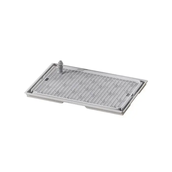 Bac à urines anti-accroupissement pour chien, plat, 1 pièce, 42*28.5*2cm, fixation rapide, pour chie