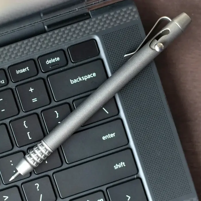 EDC-Stylo en alliage de titane, multifonctionnel, portable, avec écriture professionnelle, outils d'