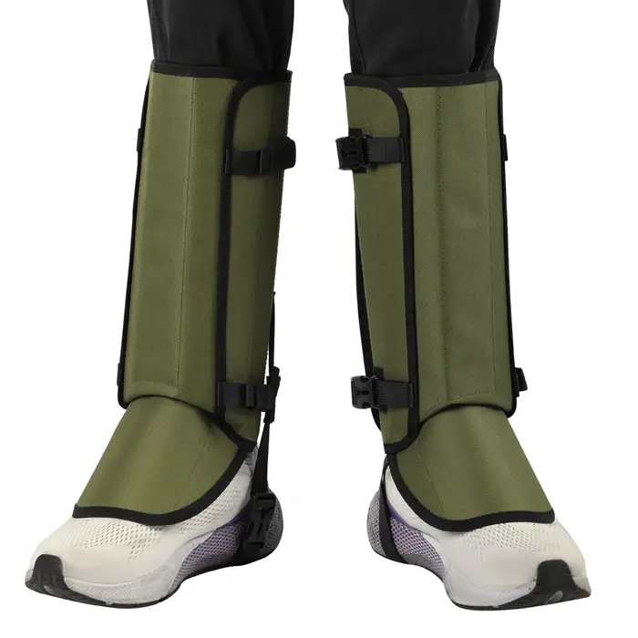 1 paire de guêtres de protection pour les randonneurs et les chasseurs