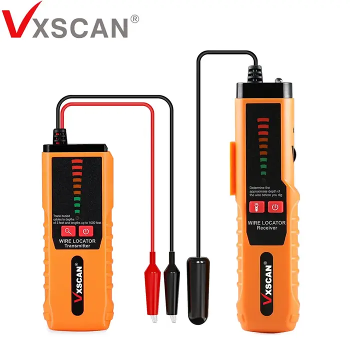 VXSCAN F04 testeur de traceur de fil souterrain câble mural localisateur Non destructif détecteur LA