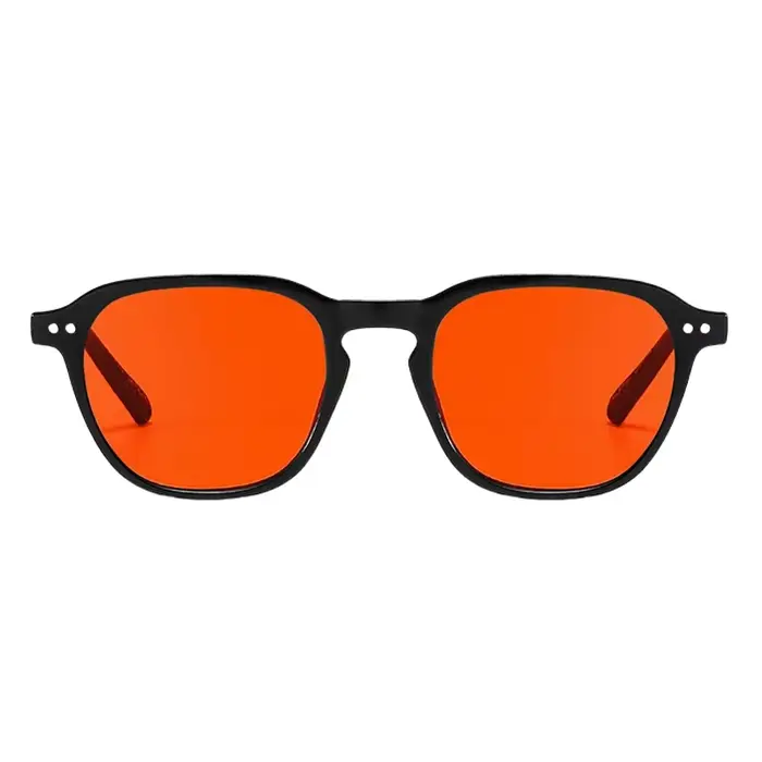 Mode carré rond lunettes De soleil hommes femmes marque concepteur rétro lunettes De soleil mâle fem
