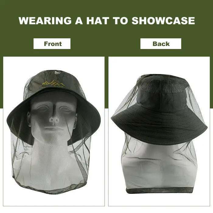 Filet de protection faciale Ultra Large et Long, 1 pièce, maille à trous Extra fins, doux et Durable