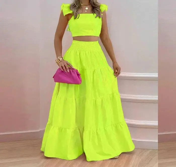 Ensembles de jupes pour femmes, vêtements Streetwear, nouveau printemps/été, élégant, Sexy, Collage,