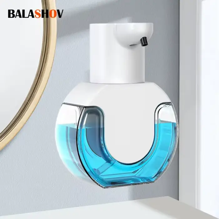 Distributeurs de savon automatique sans contact en mousse pour salle de bain, Machine à laver les ma