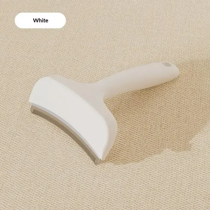 Peigne-couteau pour chien à 2 lames, tondeuse à poils pour animaux, peigne pour chat pour un toilett