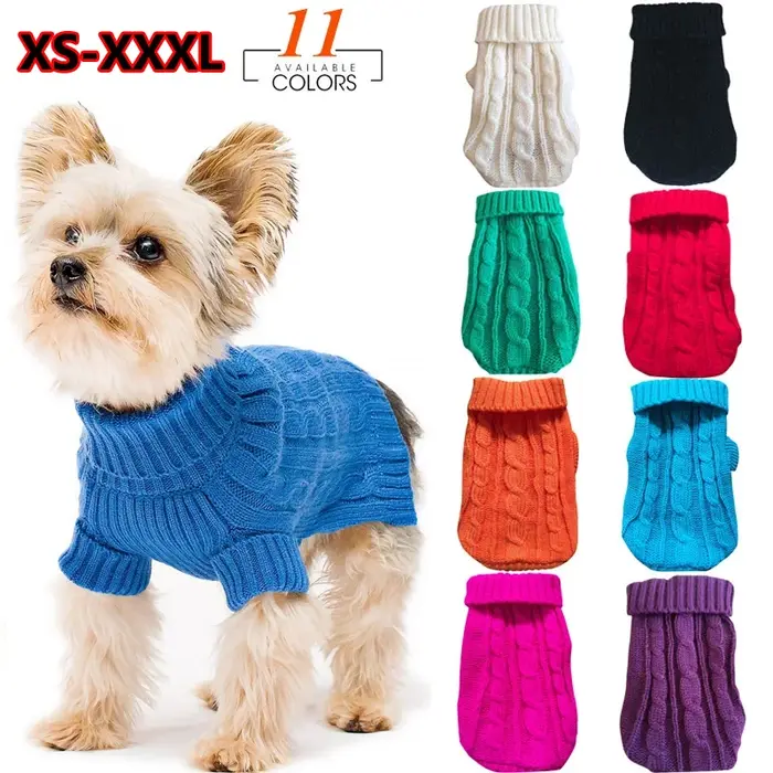 Chandails pour petits et moyens chiens