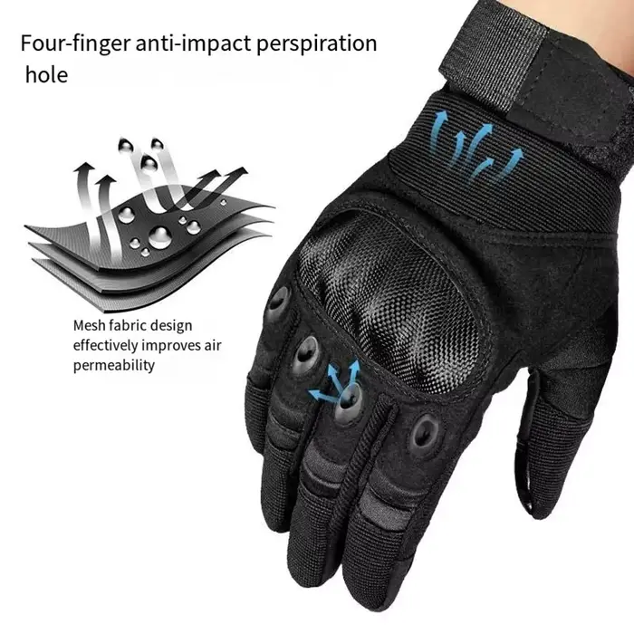 Gants tactiques protection 2025 écran tactile - Antidérapants montagne combat entraînement chasse