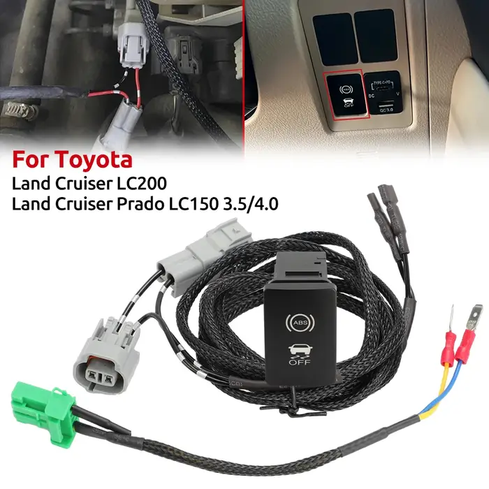 Joli ABS Antidérapant pour Toyota Land Cruiser LC200 LC150, Système de Freinage Antidérapant, Hors R