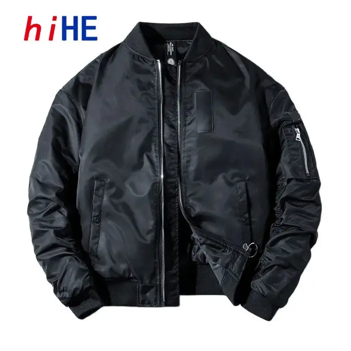 Printemps MA1 Bomber veste hommes militaire surdimensionné coupe-vent vol pilote manteau mâle Streetwear varsité vêtemen