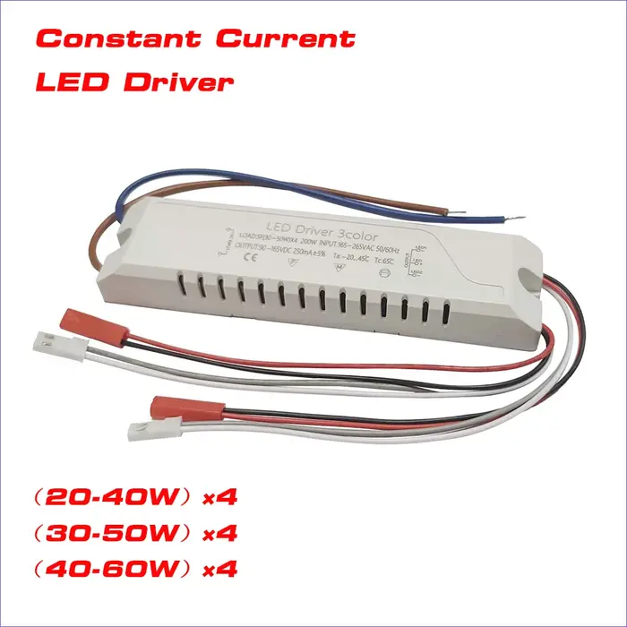 Alimentation de plafond de lumière de carte PCB de LED, double sortie de 3 couleurs allumant des tra