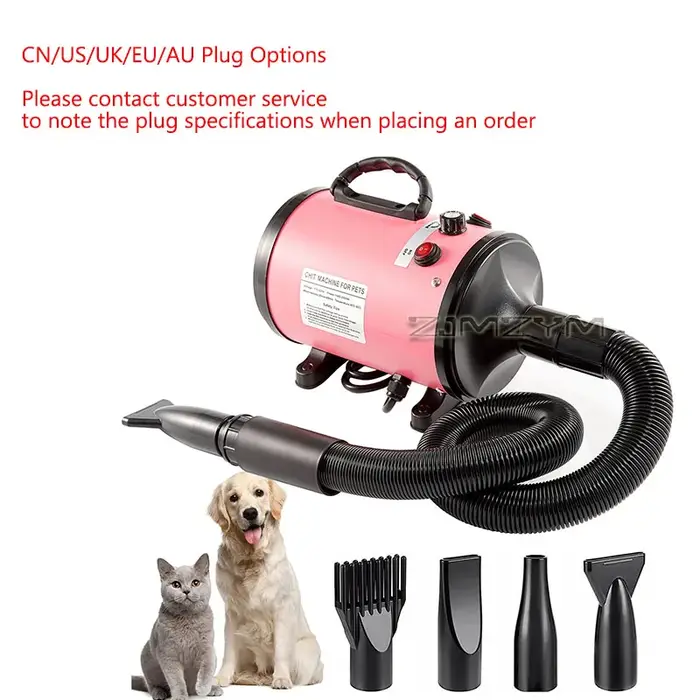 Sèche-cheveux professionnel Pet Force pour animaux de compagnie, souffleur de toilettage pour chiens
