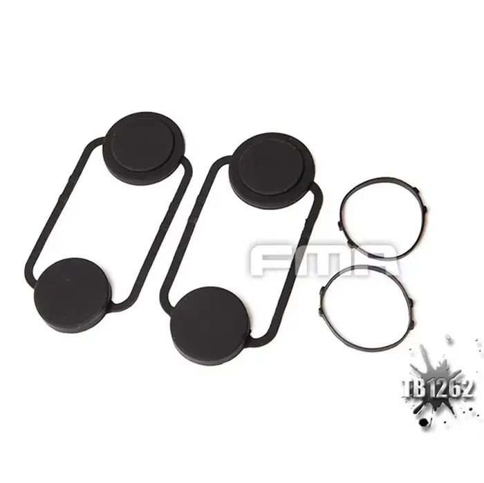 Protection lentille caoutchouc TB-FMA pour jumelles vision nocturne PVS15/18, cache objectif NVG chasse