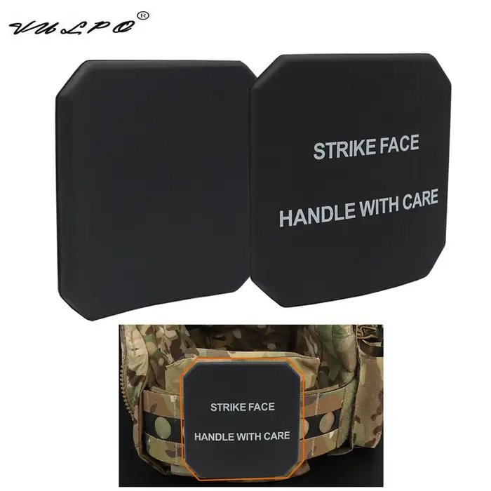 VULPO gilet tactique EVA plaques latérales plaque factice 6x6 "Airsoft frappe visage corps armure pr
