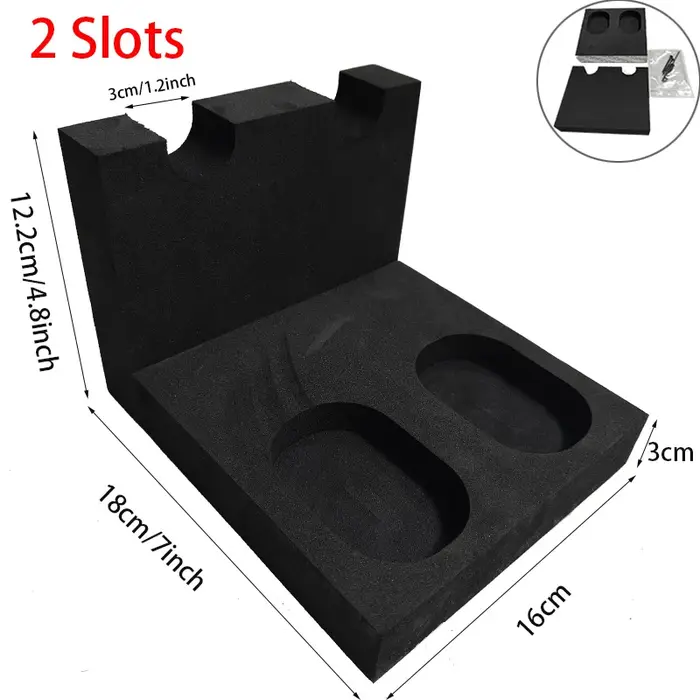 Support de pistolet à 2/3/4 fentes, pour coffre-fort pour pistolet, organisateur d'armoire, support 