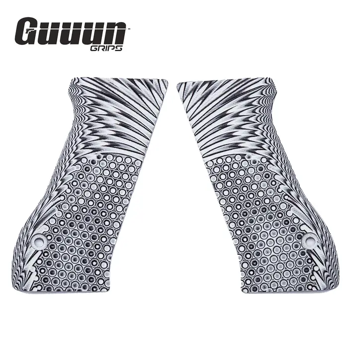 Guuun-Poignées G10 pour Jericho 941 F9 OPS Eagle Wing Bergamo, 5 options de documents