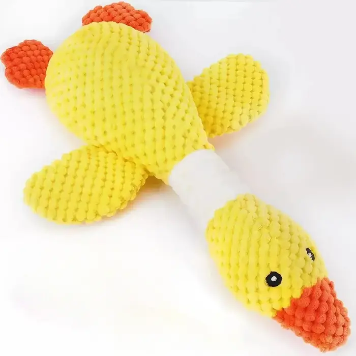Nouveau jouet pour chien et chat en forme d'oie bleue, jouet pour animaux de compagnie, jouet en pel