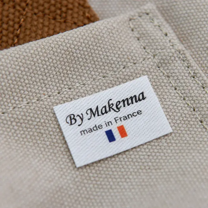 Étiquettes personnalisées en coton à repasser et à coudre, 30x20mm, ensemble de 100 pièces pour vête