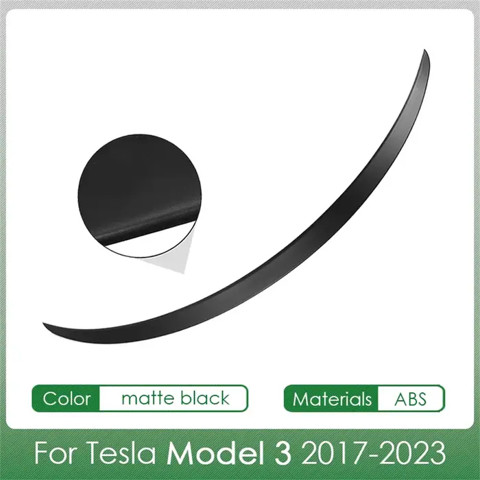 ModelY Juniper 2025 Spoiler Model3 Highland 2024 accessoires ailes de becquet arrière pour Tesla 3/Y