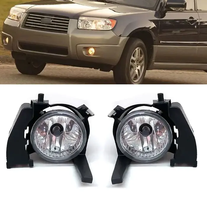 Pour Subaru Forester SG 2006 2007 2008 phares antibrouillard de pare-chocs avant avec lentille en ve